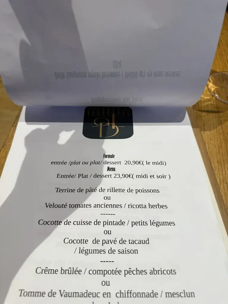 Menu_L ’Air Du Temps restaurant, cave à vin , patio urbain_Saint-Brieuc_image_1