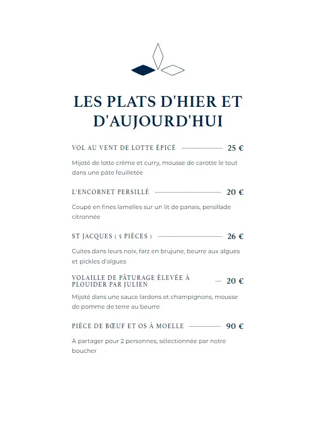 Menu_Bistrot 1954_Plougonvelin_image_3