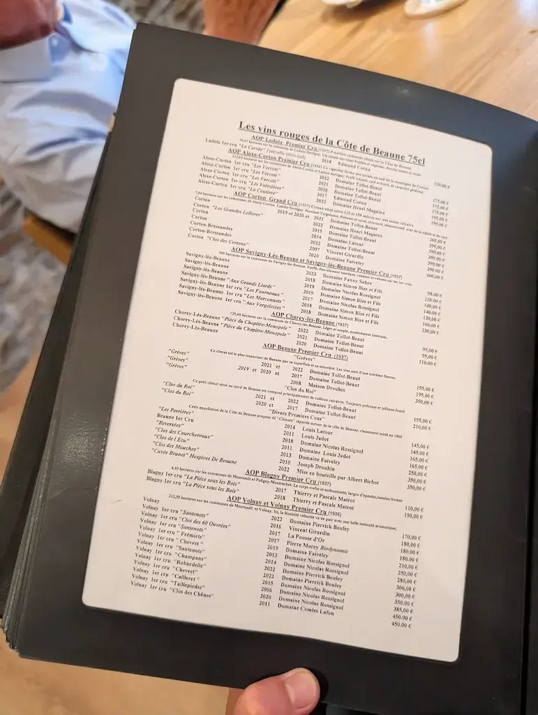 Menu_Restaurant de la Pointe Saint Mathieu_Plougonvelin_image_2