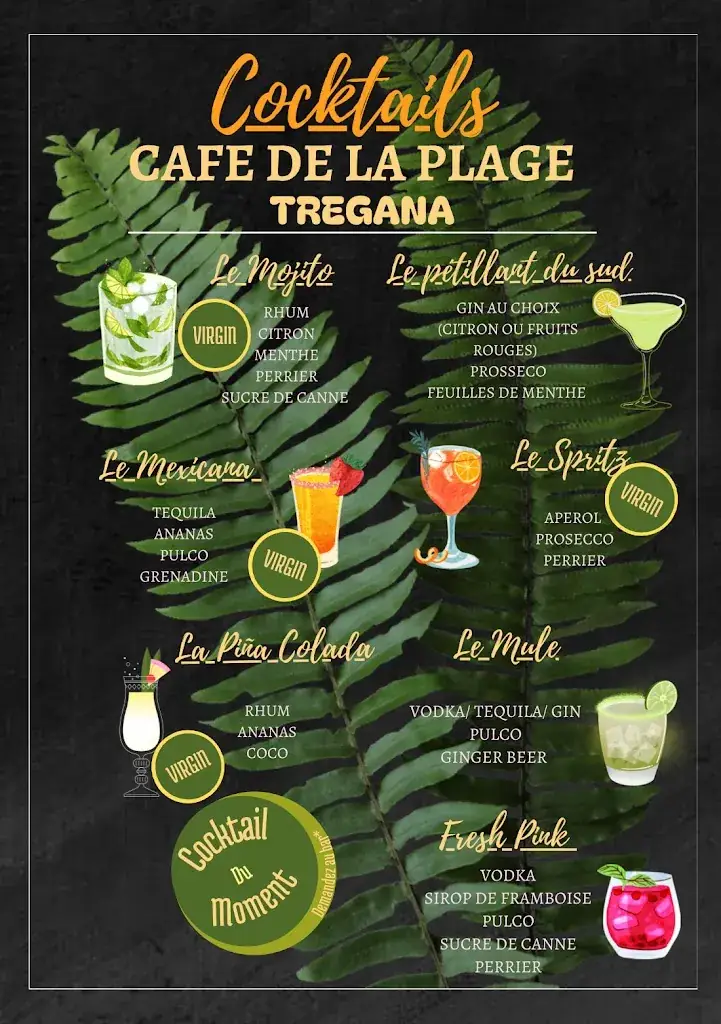 Menü_Café de la plage_Locmaria-Plouzané_Bild_1