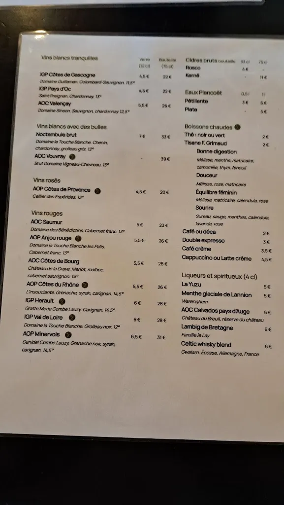 Menu_Ferme auberge de Garsplegent_Plounéour-Ménez_image_4