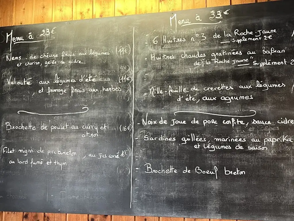 Menü_Le merle moqueur_Plouguiel_Bild_1