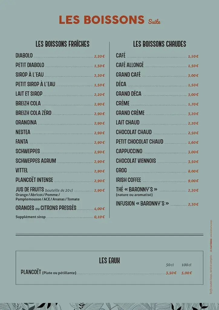 Menu_Le Rest'à Flots - Hôtel Restaurant_Tréguier_image_3