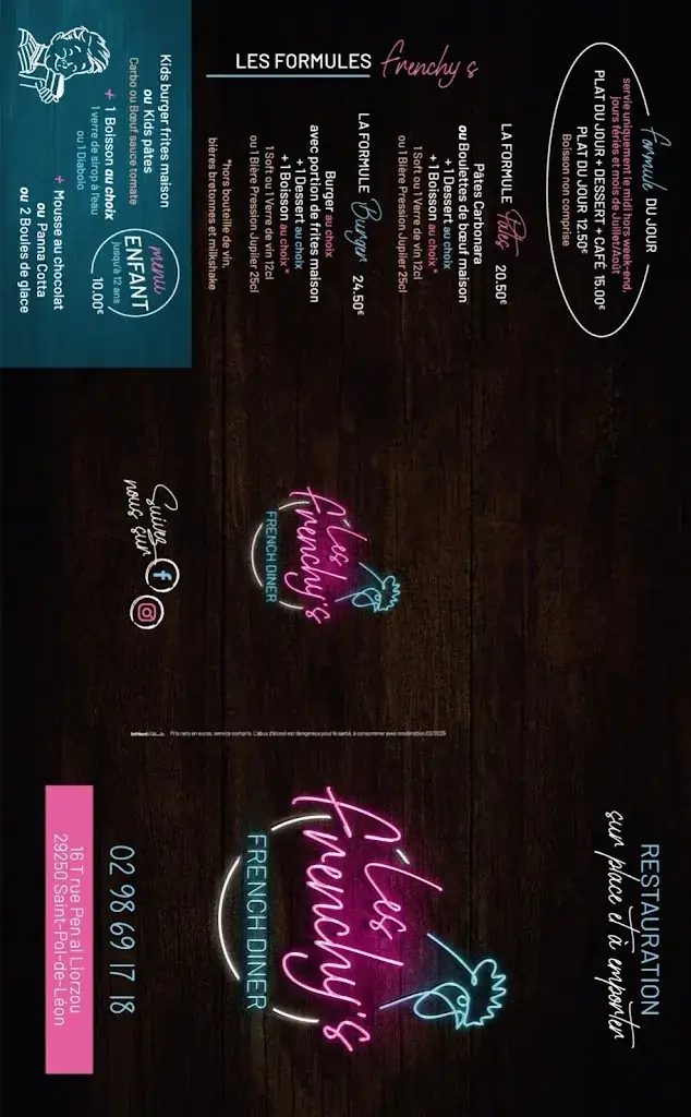 Menu_Les Frenchy's_Saint-Pol-de-Léon_image_2