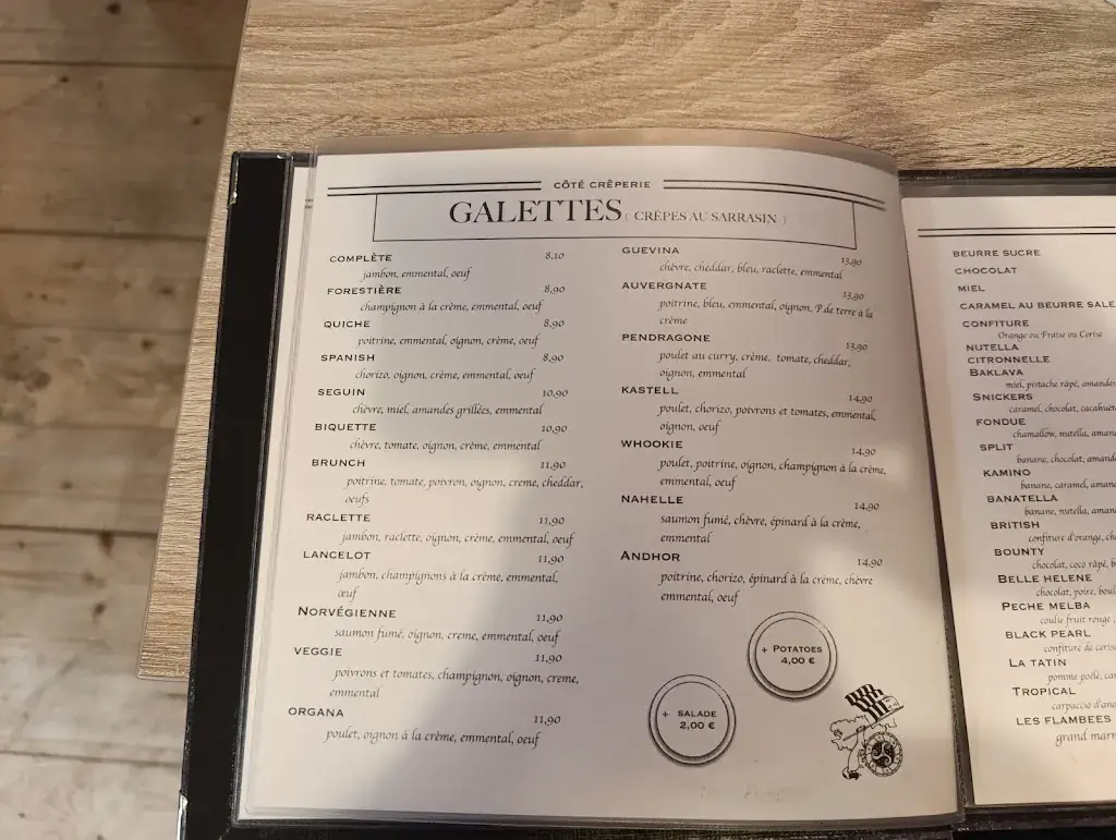 Menu_Restaurant LE KRYSTANN Saint Pol de Léon_Saint-Pol-de-Léon_image_4