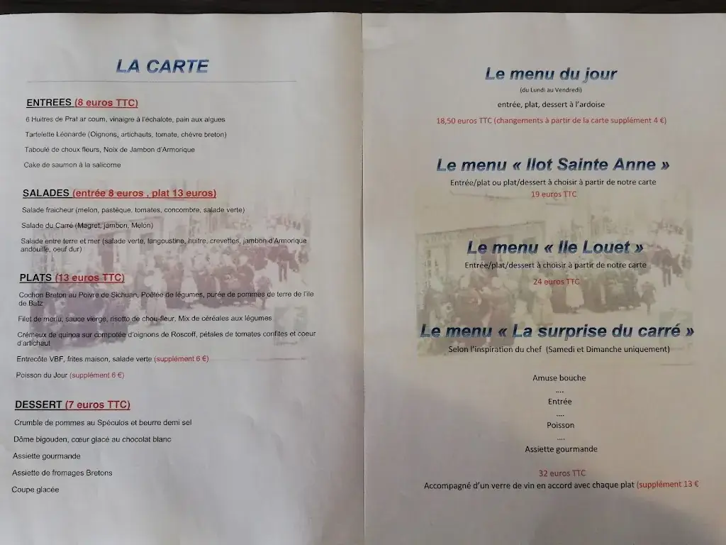 Menü_Le Kerisnel_Saint-Pol-de-Léon_Bild_1