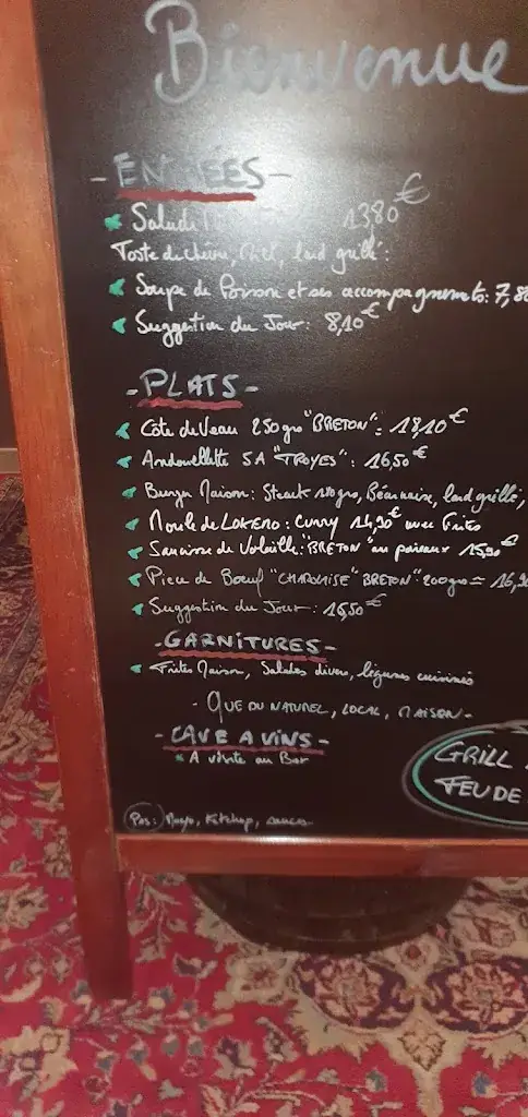 Menu_La Gargouille - Bistro - Resto_Ploumilliau_image_2