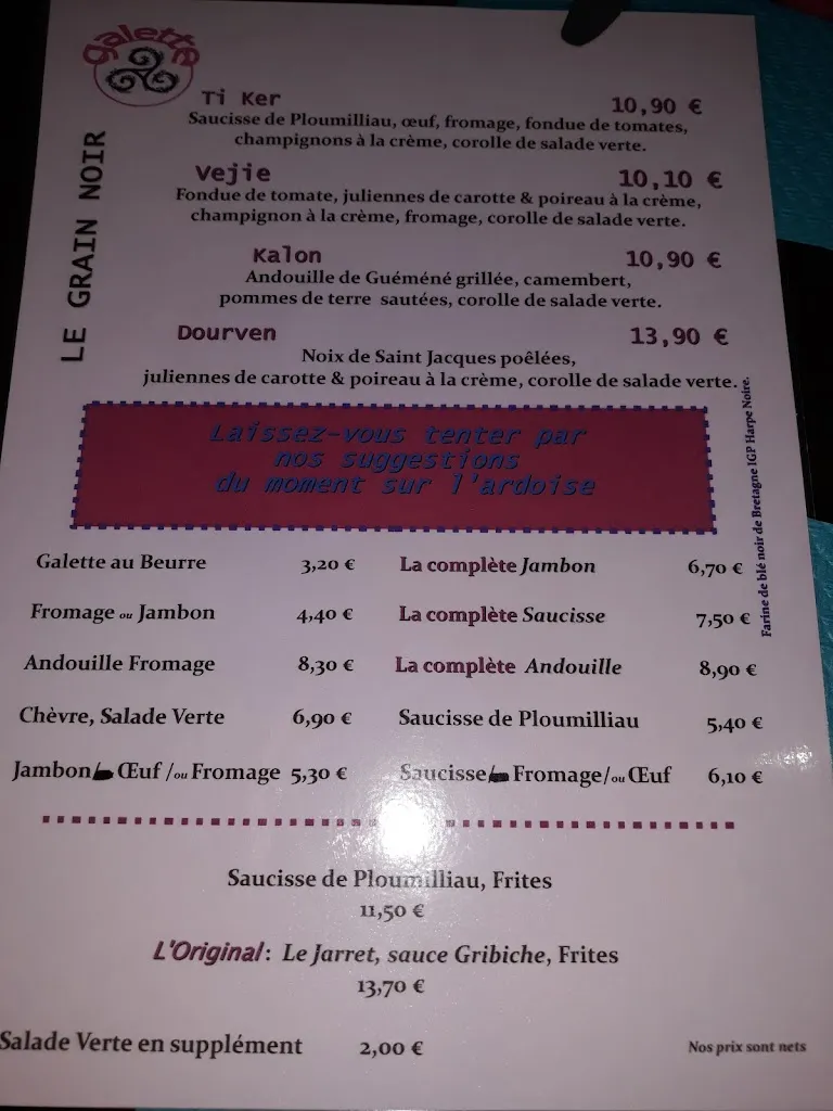 Menu_Fromentine & Sarrazin_Ploumilliau_image_1