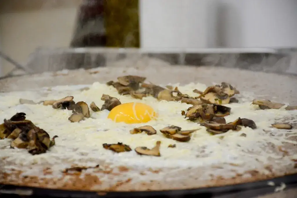 L'oeil au blé noir restaurant in Plounéventer