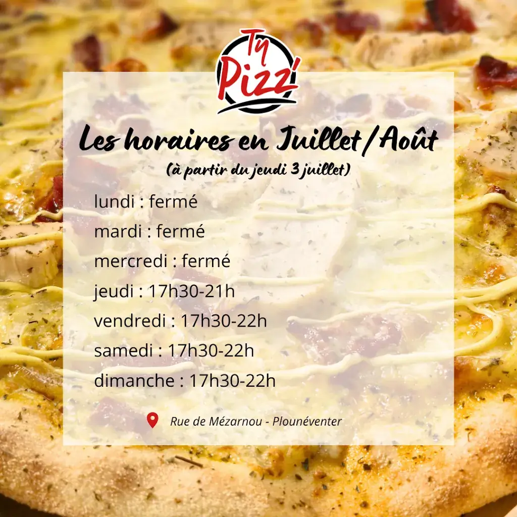 Menu_Pizzeria Ty Pizz'_Plounéventer_image_3