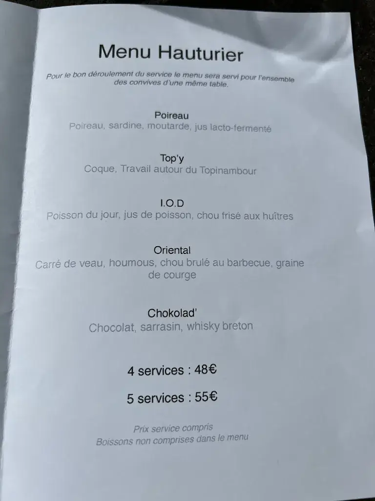 Menu_Restaurant Granit_Plouharnel_image_1