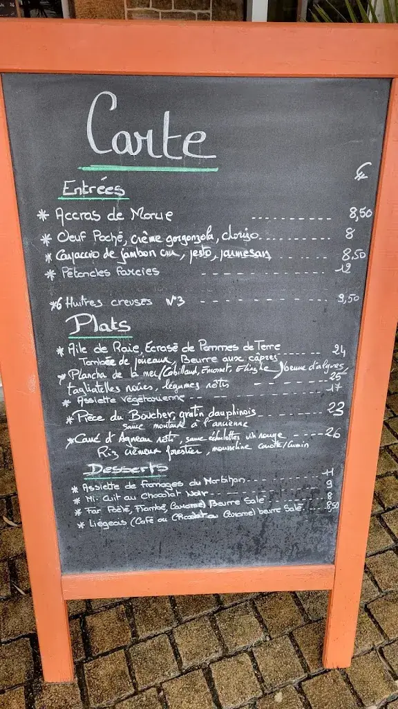 Menu_La Pêche à la Turlutte_Plouharnel_image_2