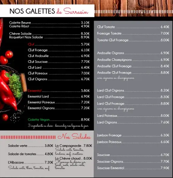 Menu_Crêperie La Clef de la Presqu'ile_Plouharnel_image_1