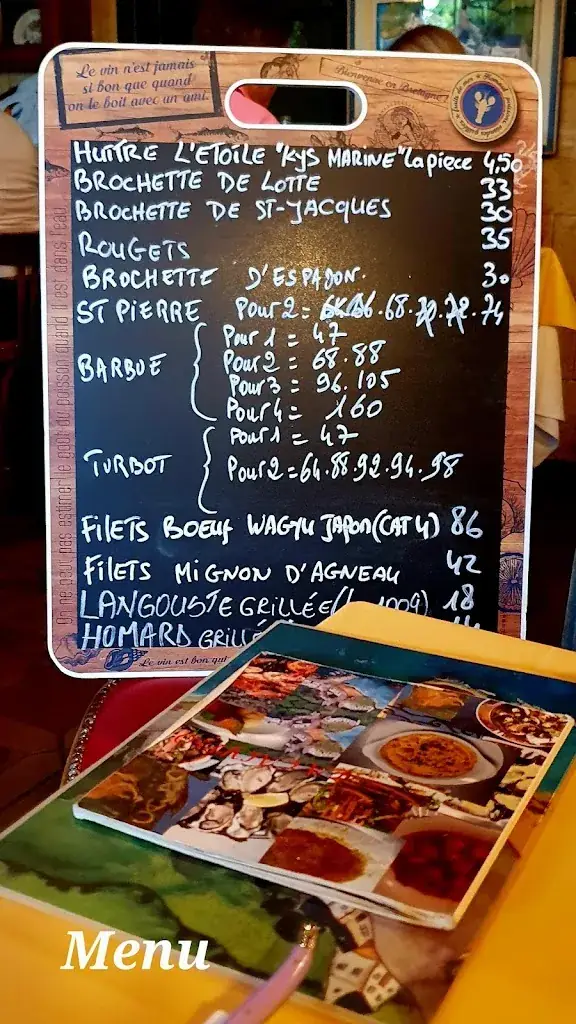 Menu_La Calypso_Carnac_image_4