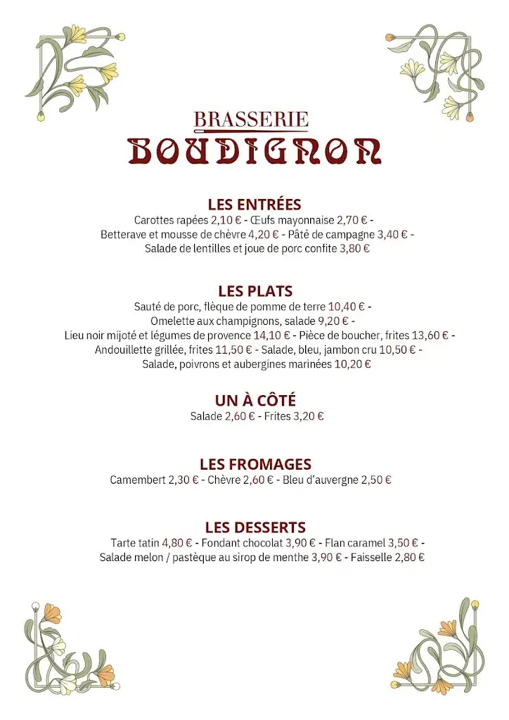 Menu_Brasserie Boudignon_Puy-en-Velay_image_1