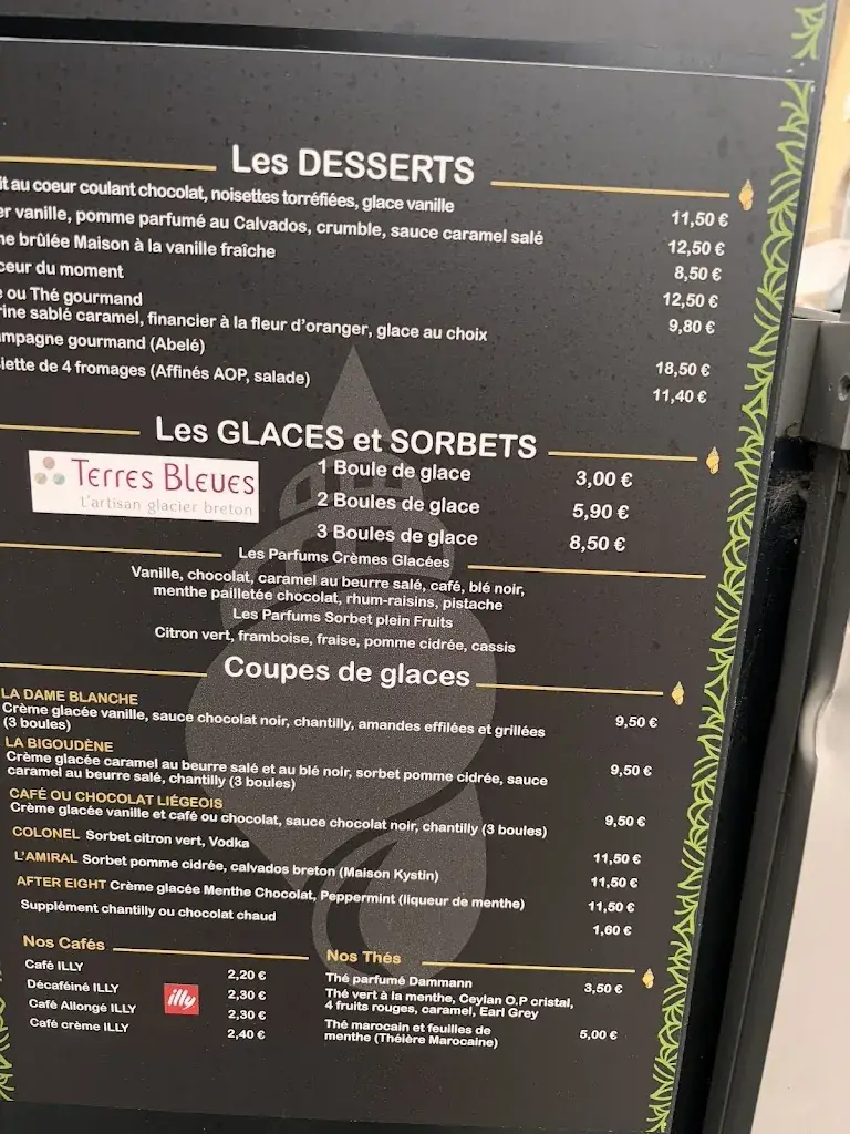 Menu_La Sultana_Carnac_image_1