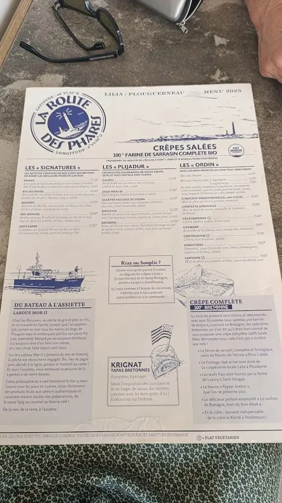 Menu_Crêperie La Route des Phares_Plouguerneau_image_3
