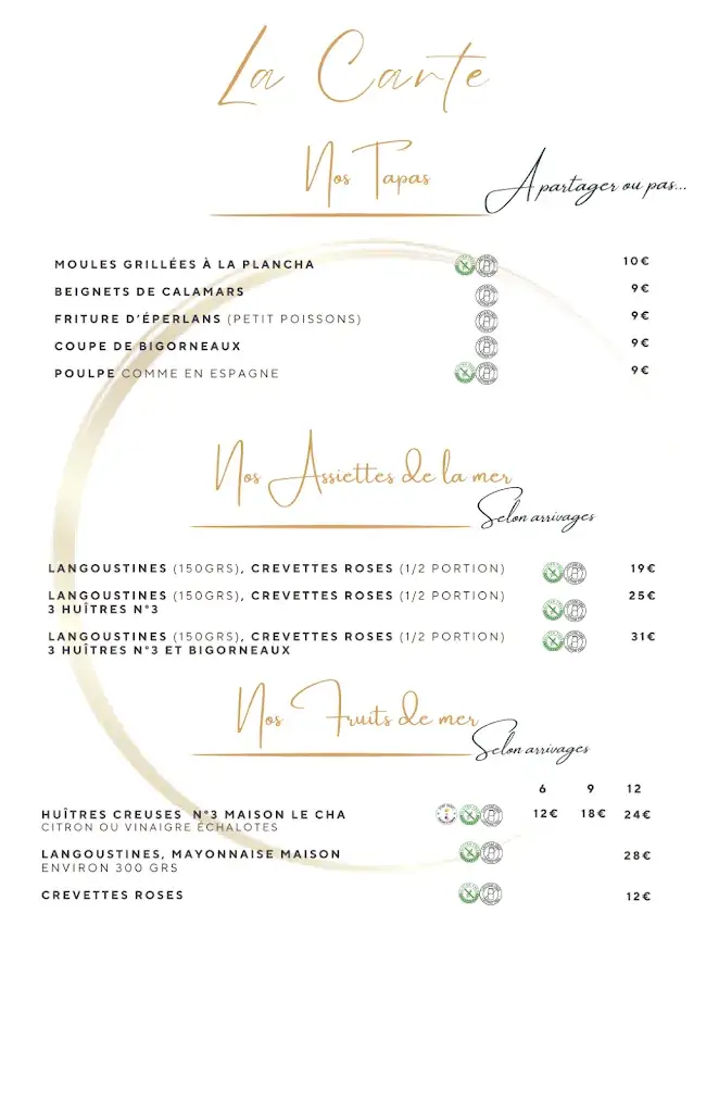 Menu_Restaurant Carré St Michel_Plouguerneau_image_4