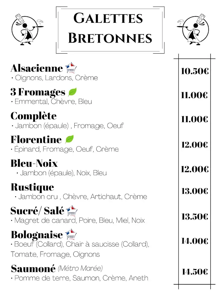 Menu_Restaurant LE CONVIVE. ( restaurant, pizza napolitaine, crêperie, glacier. )_Bourg-Argental_imagen_2