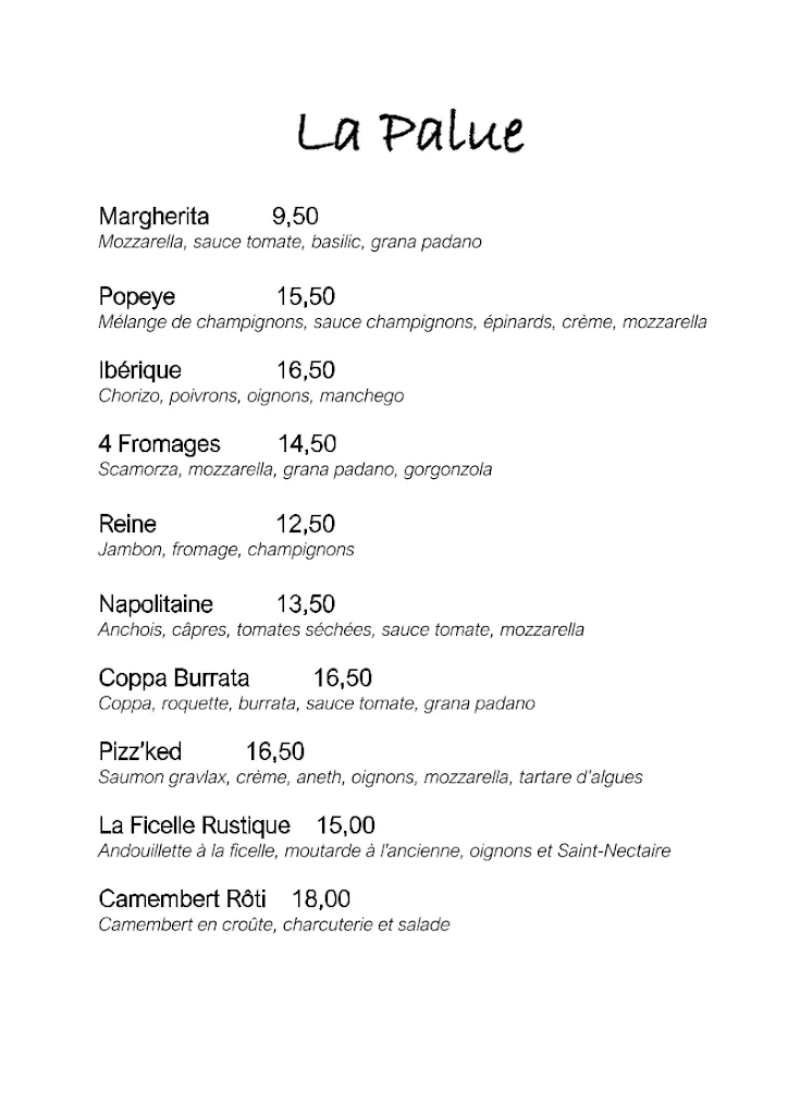 Menu_La Palue_Landéda_image_1