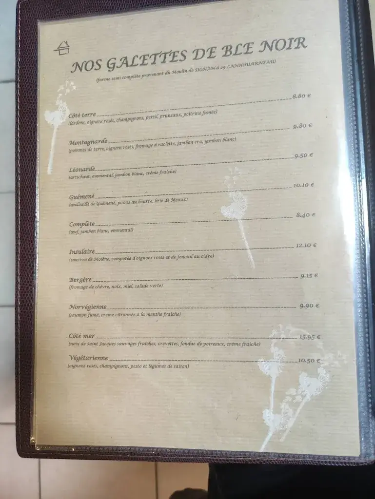 Menu_La table de Keryann_Saint-Vougay_image_2