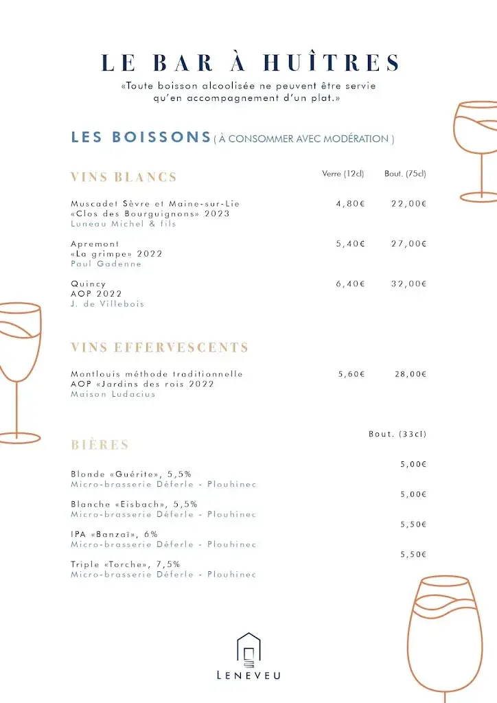 Huîtres Leneveu - Dégustation Ria d'Etel restaurante en Plouhinec