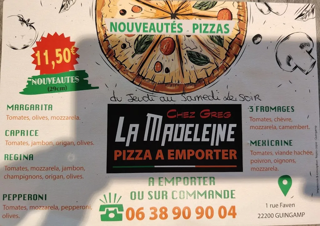 Menu_La Madeleine_Guingamp_image_1