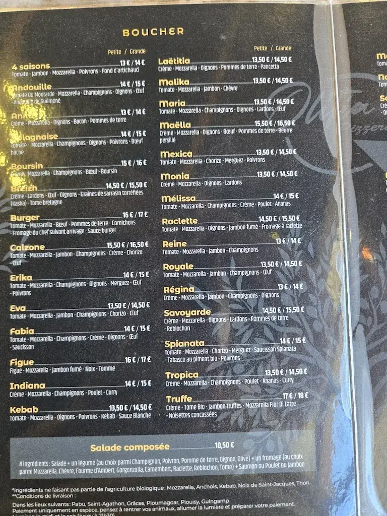 Menu_Pizzéria Olitia_Guingamp_image_2