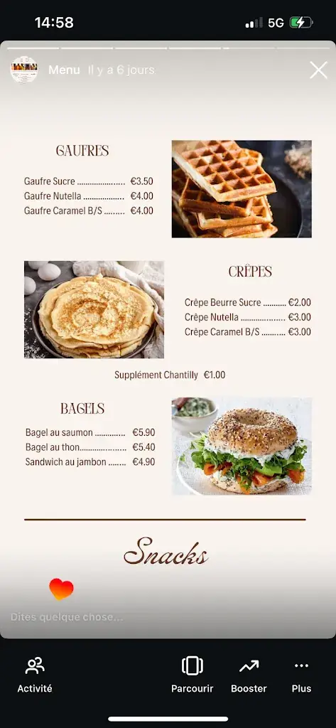 Menu_Chez Dorian - _Guingamp_image_1