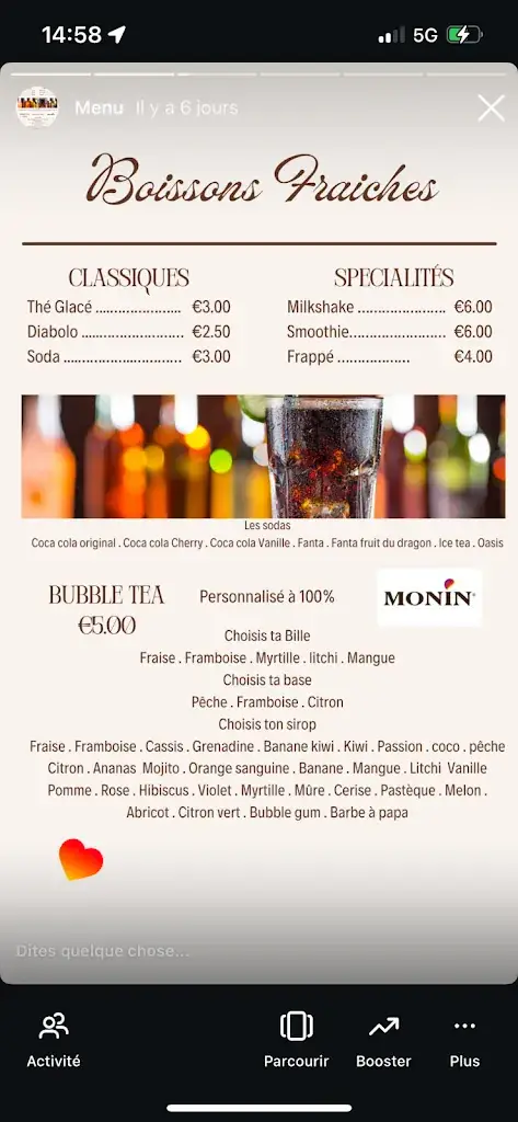 Menu_Chez Dorian - _Guingamp_image_3