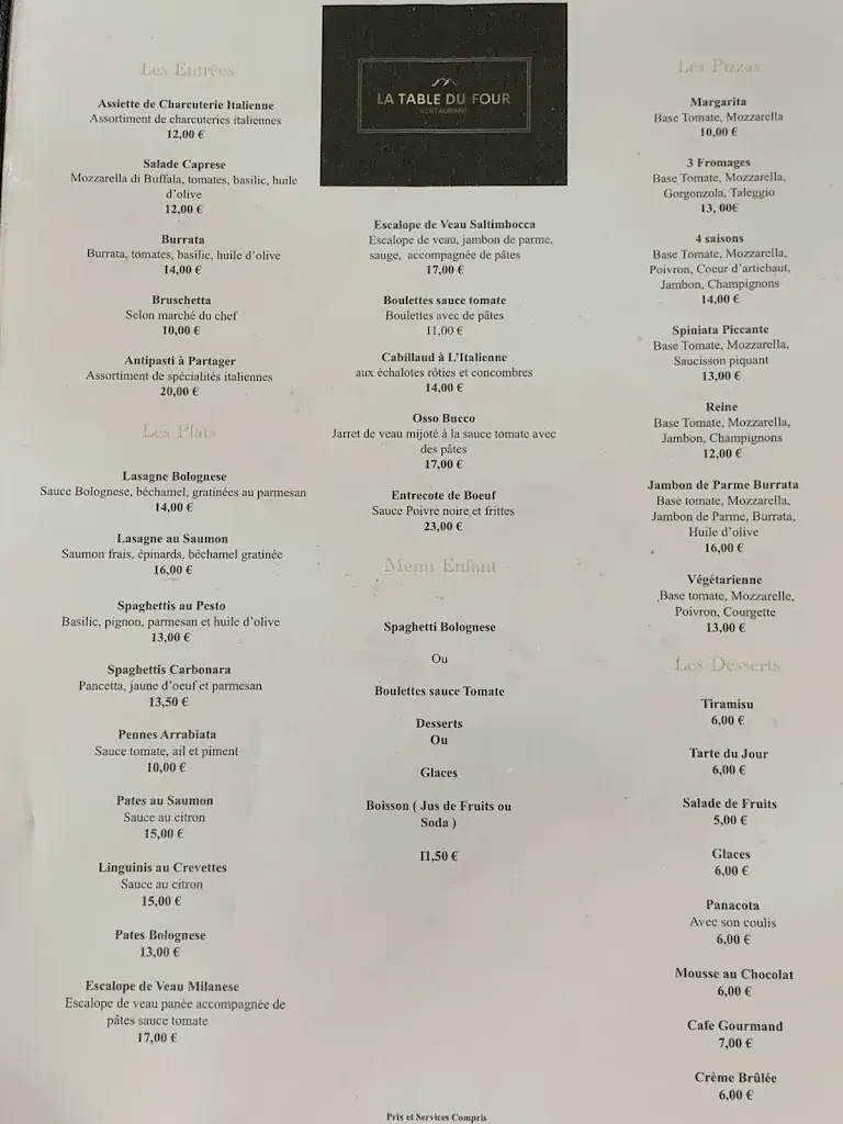 Menu_La Table Du Four_Plumaugat_image_1