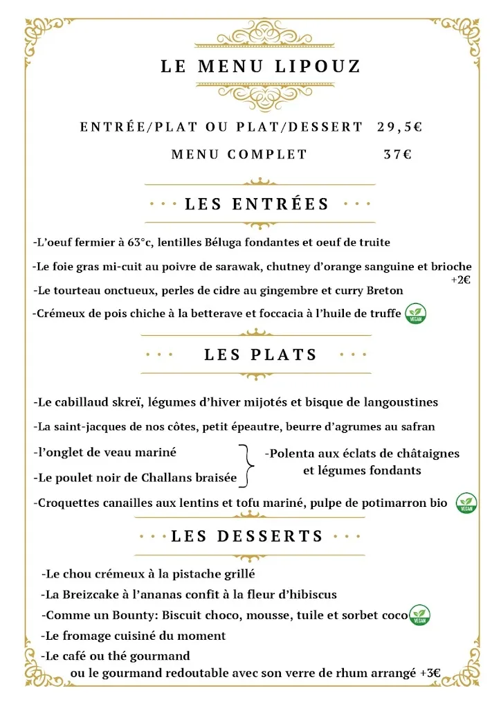 Menu_Lipouz restaurant_Morlaix_image_1