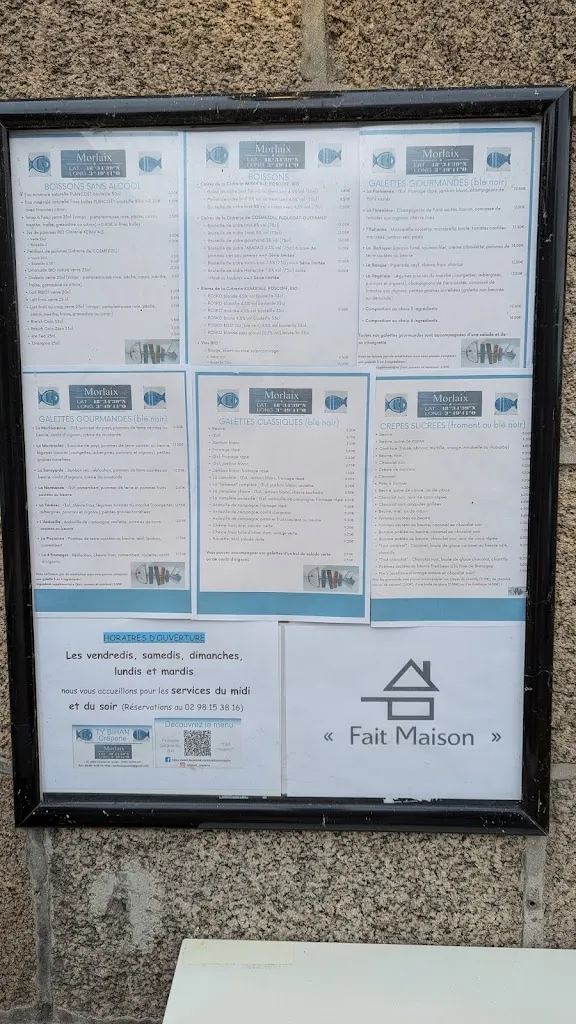 Menü_Crêperie Ty Bihan_Morlaix_Bild_4