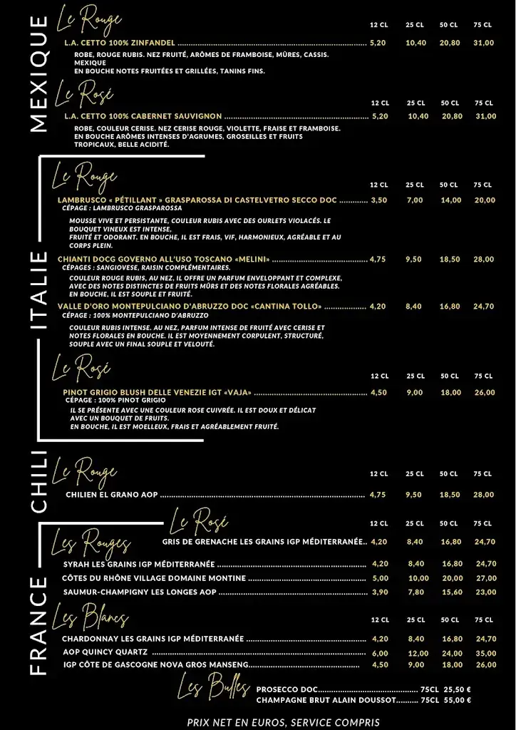 Menu_LE RESTO D'À CÔTÉ - PIZZERIA_Morlaix_image_4