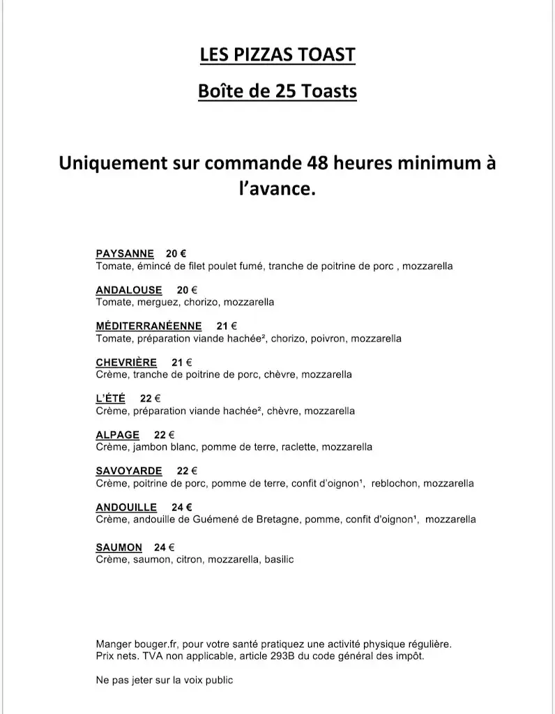 Menu_pizza 'O' loup_Plumieux_image_1