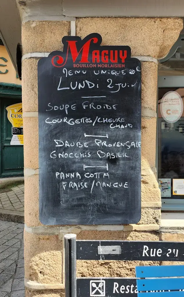 Menu_MAGUY, BOUILLON MORLAISIEN_Morlaix_image_4
