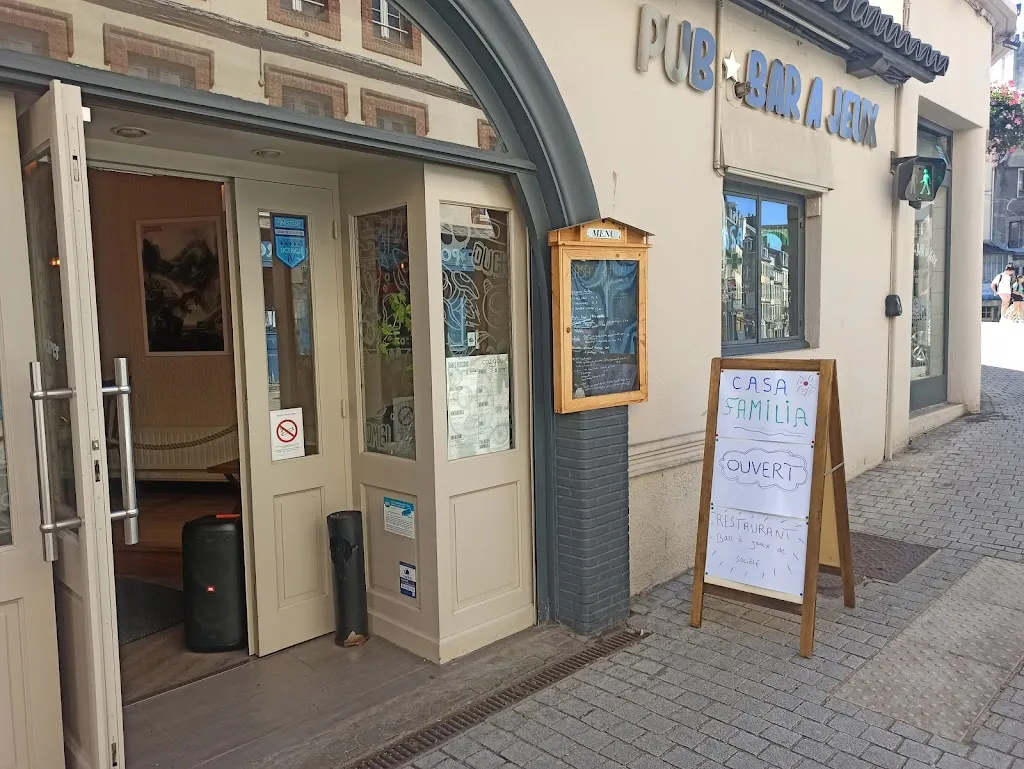 Casa Familia - Bar à jeux- Restaurant- Vente de jeux restaurant in Morlaix