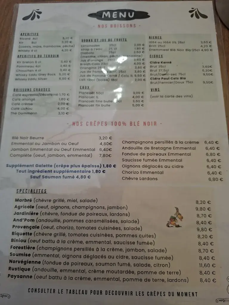 Menu_Crêperie les Sonneurs_Plozévet_immagine_3