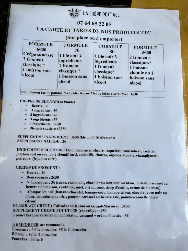 Menu_La crêpe postale_Pouldreuzic_image_1