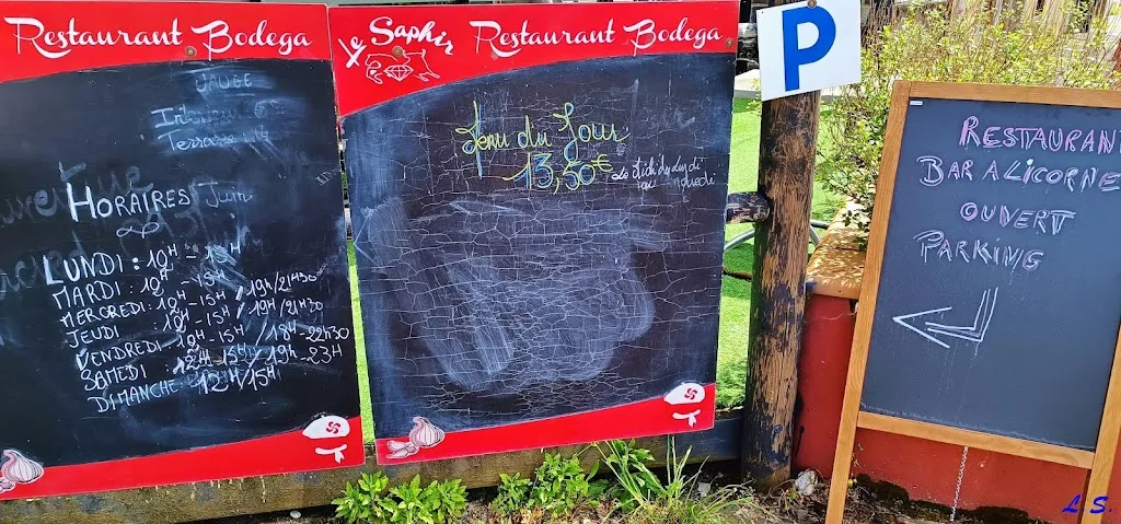 Menu_Restaurant Bodega Le Saphir_Brassac-les-Mines_image_3