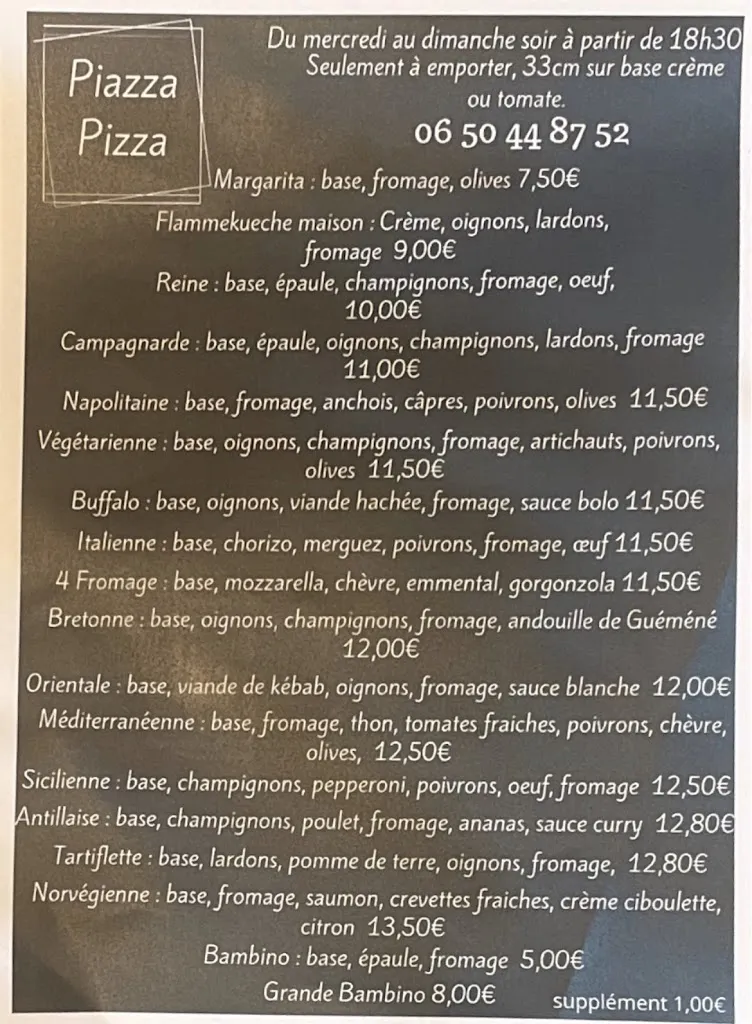 Joseph PAYEN_Piazza Pizza_Pluméliau-Bieuzy_review