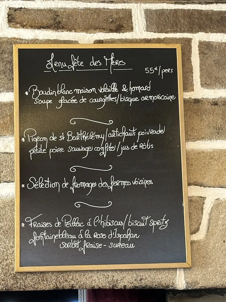 Menu_Restaurant Maison Cachée_Rochefort-en-Terre_immagine_2