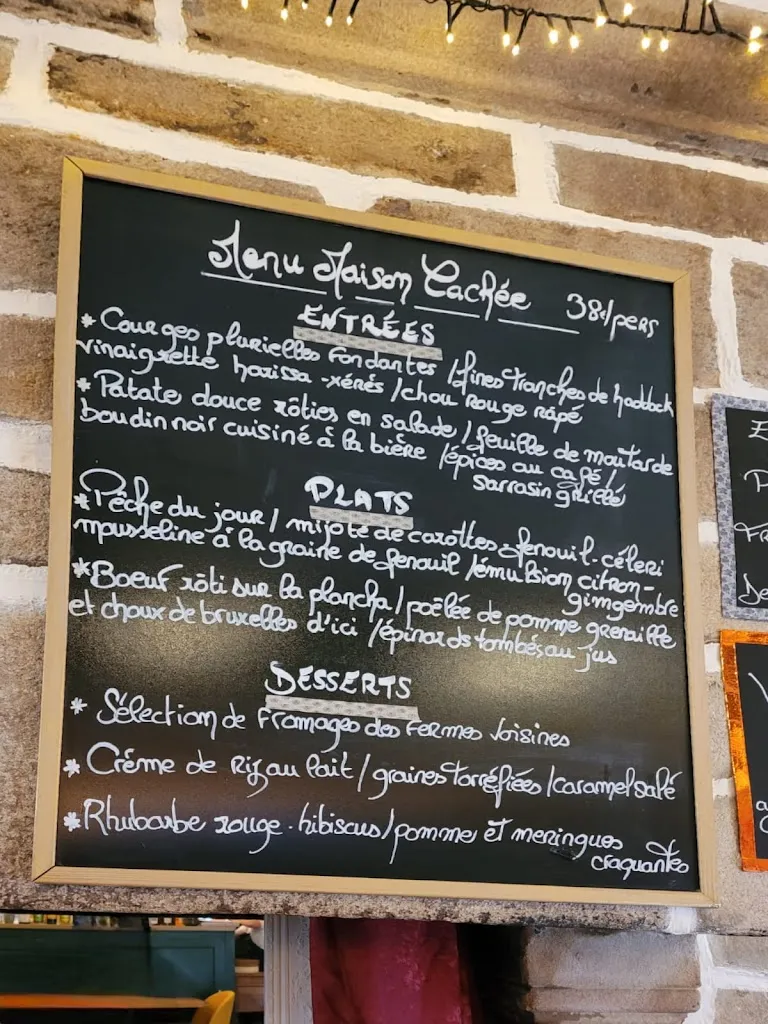 Menu_Restaurant Maison Cachée_Rochefort-en-Terre_immagine_3