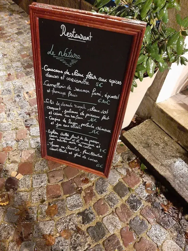 Menu_Restaurant Le Nature à Sainte Anne d'Auray_Sainte-Anne-d'Auray_immagine_4