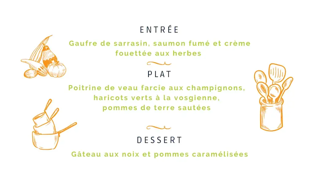 Menu_Auberge La Rompardais - Restaurant et chambres d'hôtes à Pléven_D'ARGUENON_imagen_1