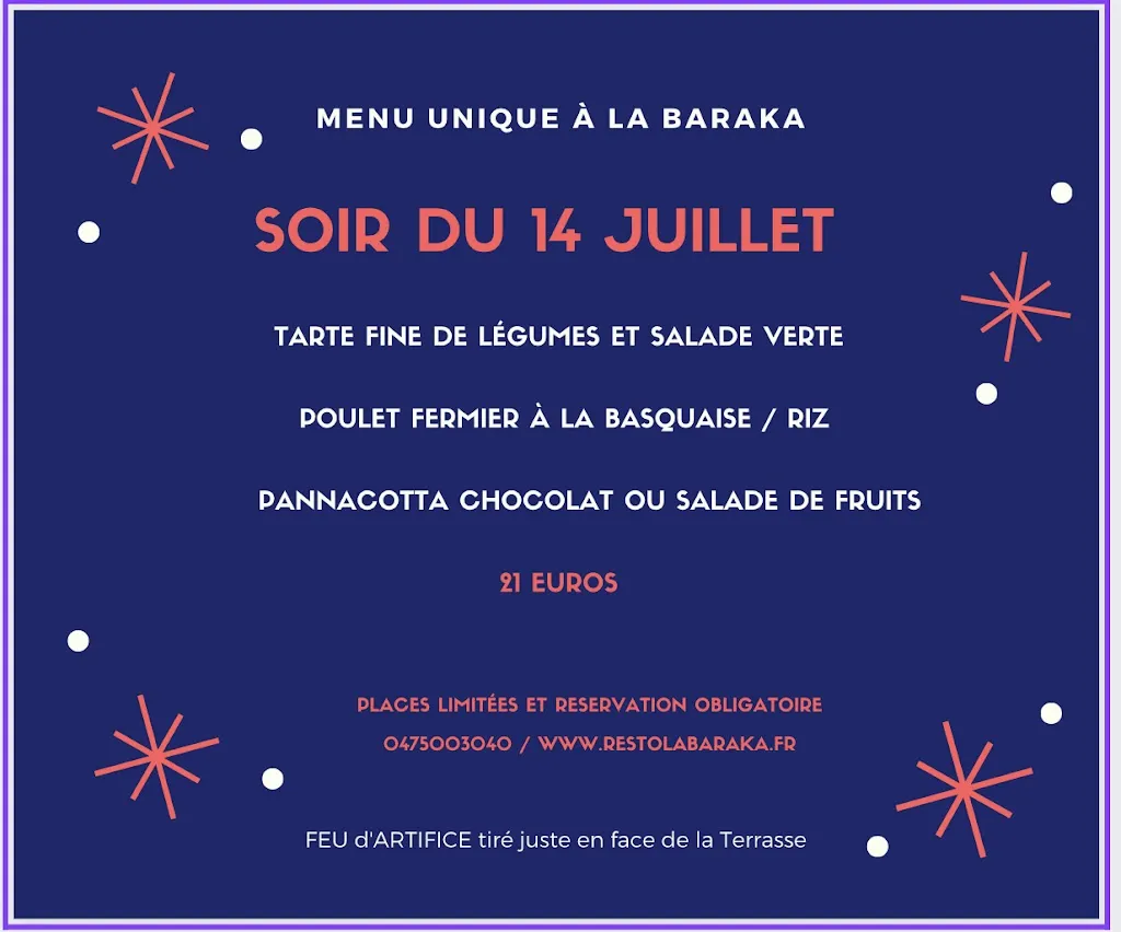 Menu_La Baraka - Restaurant de produits frais & locaux_Bourg-Saint-Andéol_image_4