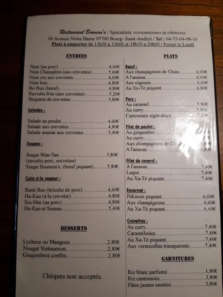 Menu_Bounem S_Bourg-Saint-Andéol_image_4