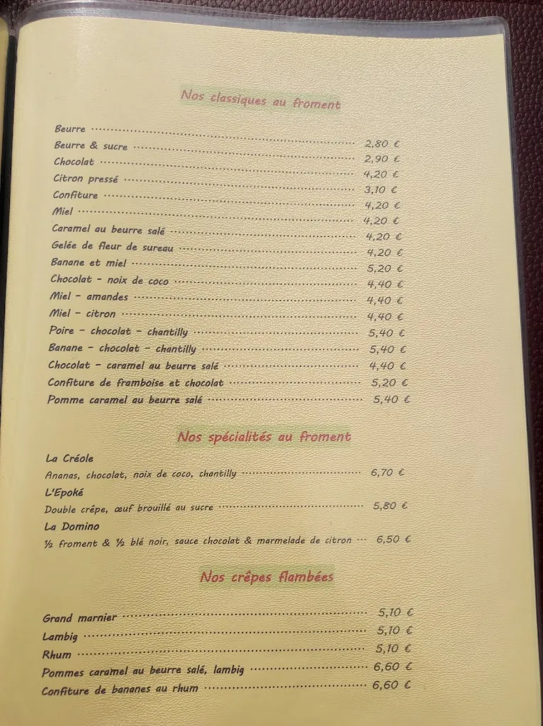 Menu_CREPERIE L'EPOKE_Pont-Croix_image_3