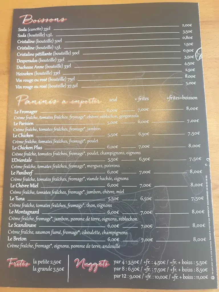 Menu_Le soledo_Pouldreuzic_image_2