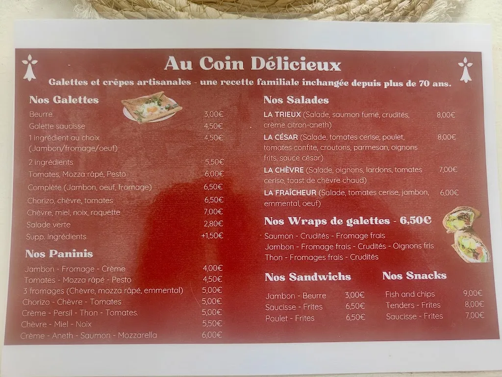 Menu_Au coin délicieux_Pontrieux_immagine_1